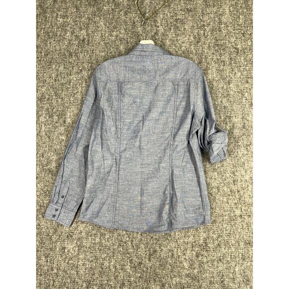 Dell Shirt‎ Womens Large Blue Employee Uniform Computers Technology - Picture 3 of 8